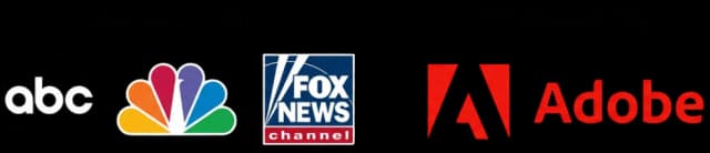 As seen on ABC, NBC, FOX News — Trusted by Adobe