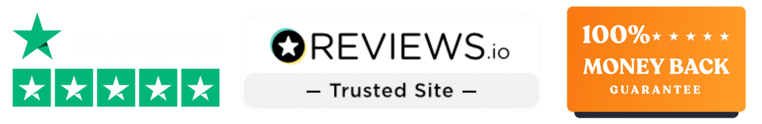 Trustpilot Reviews - 100% Money Back Guarantee